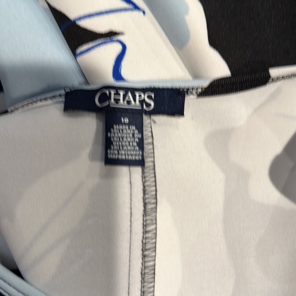 Chaps flowered dress size 10 NWT - Picture 6 of 7